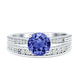 Round Two Piece Gold Ring