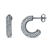  Half Circle Earrings