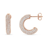  Half Circle Earrings