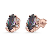 Marquise Stud Earrings