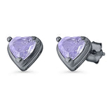 Heart Stud Earrings