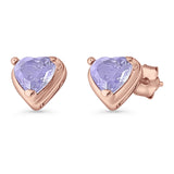 Heart Stud Earrings