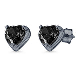 Heart Stud Earrings