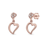 Heart Stud Earrings