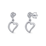 Heart Stud Earrings