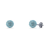 Full Ball Stud Earring