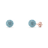 Full Ball Stud Earring