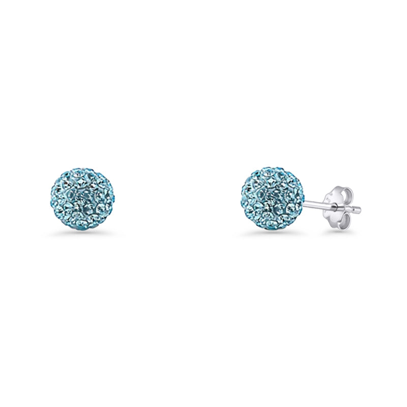 Full Ball Stud Earring