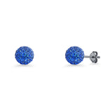 Full Ball Stud Earring