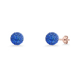 Full Ball Stud Earring