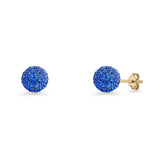 Full Ball Stud Earring