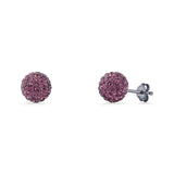 Full Ball Stud Earring