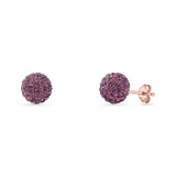 Full Ball Stud Earring
