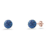 Full Ball Stud Earring