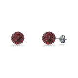 Full Ball Stud Earring