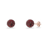 Full Ball Stud Earring