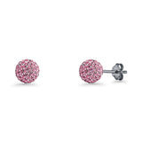 Full Ball Stud Earring