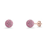 Full Ball Stud Earring