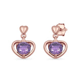 Heart Stud Earrings