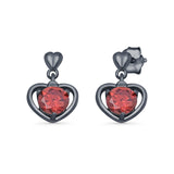 Heart Stud Earrings