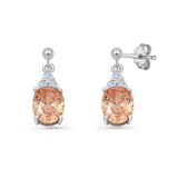 Oval Stud Earrings