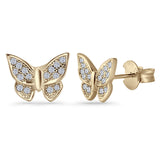 Butterfly Stud Earrings
