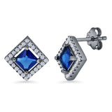 Square Stud Earrings