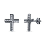 Cross Stud Earrings