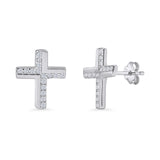 Cross Stud Earrings