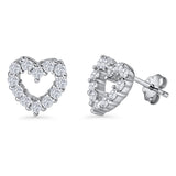 Heart Stud Earrings