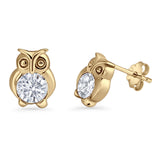 Owl Stud Earrings