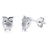 Owl Stud Earrings