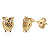 Owl Stud Earrings
