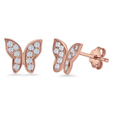 Butterfly Stud Earrings