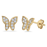 Butterfly Stud Earrings