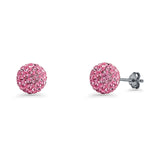 Full Ball Stud Earring
