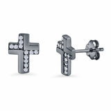 Cross Stud Earrings