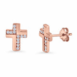 Cross Stud Earrings
