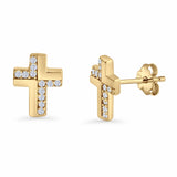 Cross Stud Earrings