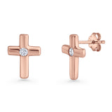 Cross Stud Earrings