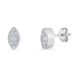 Marquise Stud Earrings