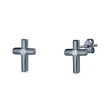 Cross Stud Earrings