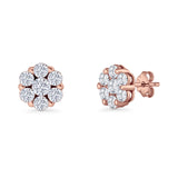 Floral Stud Earrings
