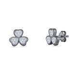Clover Leaf Stud Earring