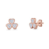 Clover Leaf Stud Earring