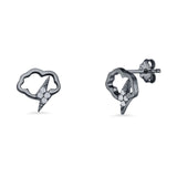 Cloud Stud Earrings