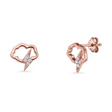 Cloud Stud Earrings