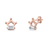 Crown Stud Earrings