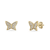 Butterfly Stud Earring