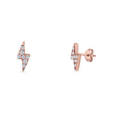 Thunderbolt Stud Earrings